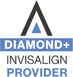 Diamond Plus Invisalign Provider recognition and certification.
